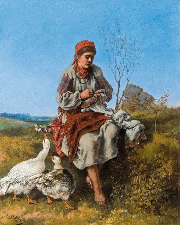 Tadeusz Rybkowski, GĘSIARKA, lata 80. XIX w.