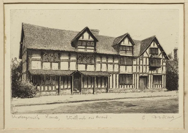 C. Drikens (?), DOM SZEKSPIRA W STRATFORD-UPON-AVON