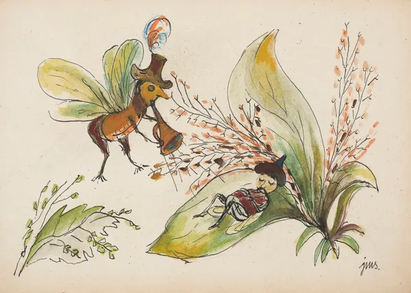 Jan Marcin Szancer, Ilustracja do bajki