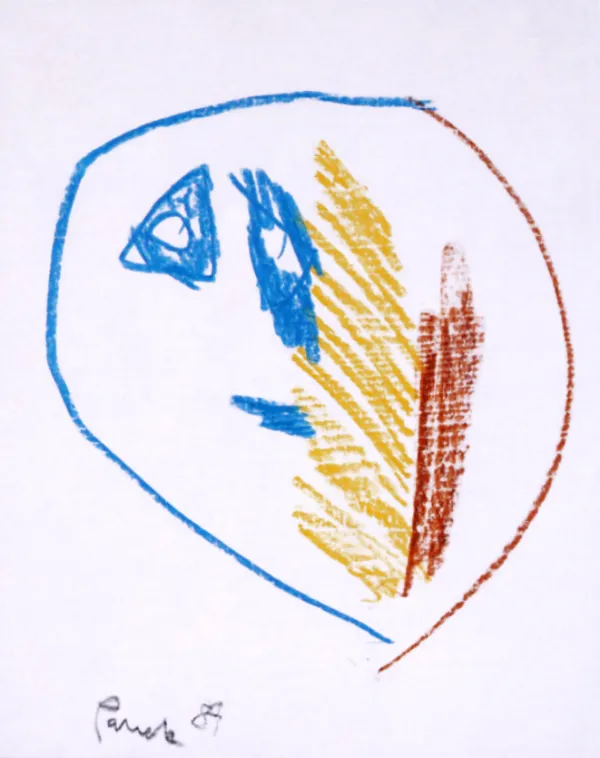 Jerzy Panek, Autoportret, 1987