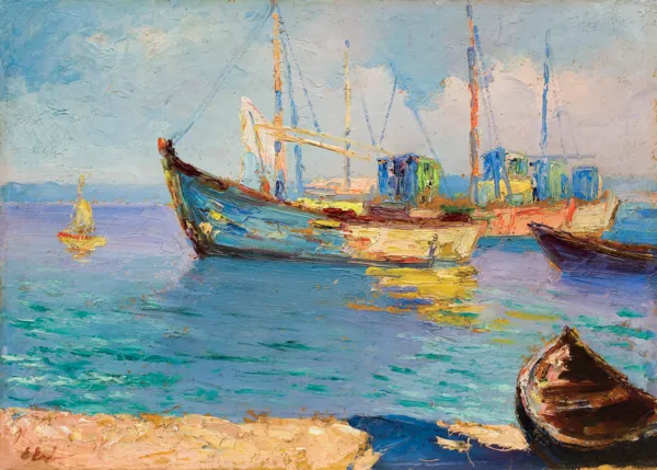 Erno Erb, KUTRY RYBACKIE, 1922