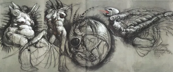 Franciszek Starowieyski, Opowieści wdowy Ikarowej, 1985