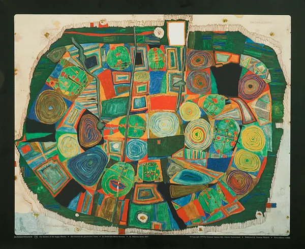 Friedensreich Hundertwasser, Ogród szczęśliwych śmierci, 1953-1979