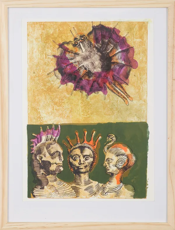 Jan Lebenstein, KOMPOZYCJA - TRZY POSTACI, 1972