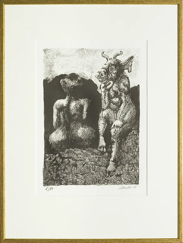 Jan Lebenstein, Scene Champetre, 1966