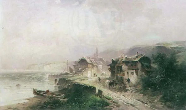 L. Friesen, Pejzaż nadmorski