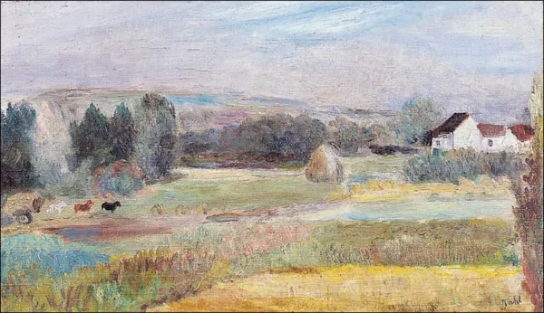 Władysław Jahl, PEJZAŻ Z FAVIÉRES, przed 1931