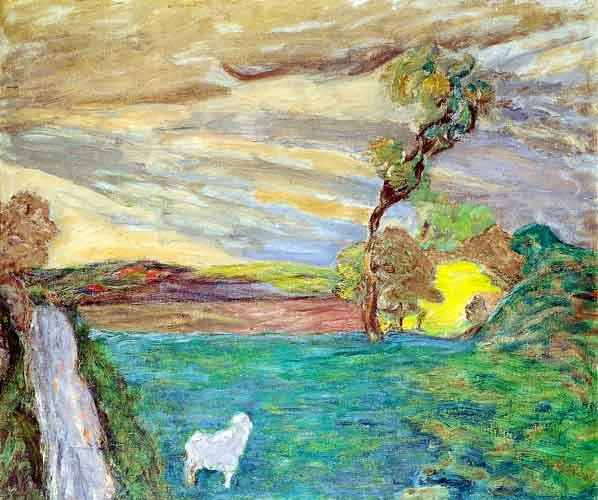 Henryk Gotlib, Pejzaż z łąką