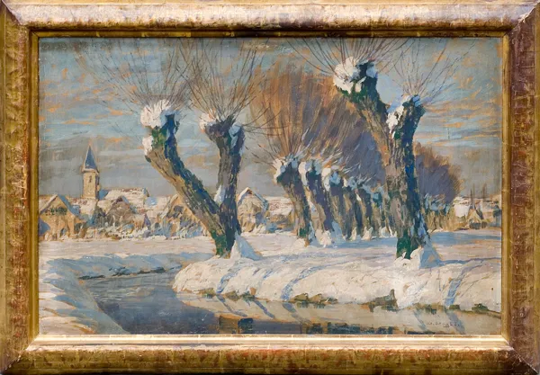 Wilhelm  Nagel, MROŹNY DZIEŃ, ok. 1930