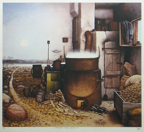 Jacek Yerka, Nielegalny wyrób światła, 1993