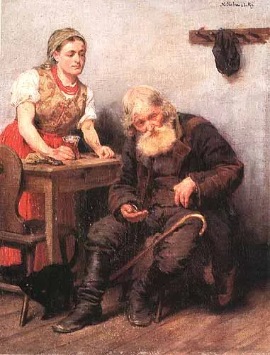 Kazimierz Pochwalski, W karczmie