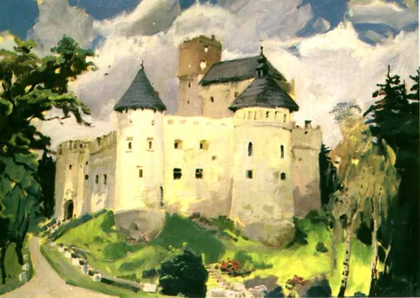 Julian Fałat, Zamek w Niedzicy