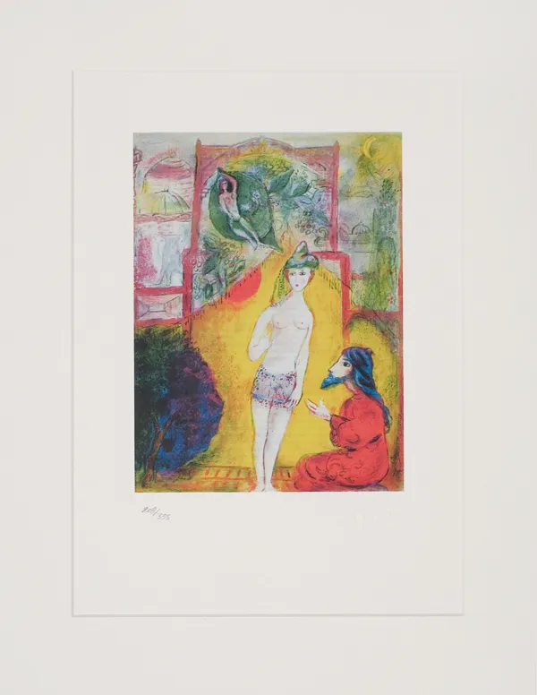Marc Chagall, Arabskie noce, 1985