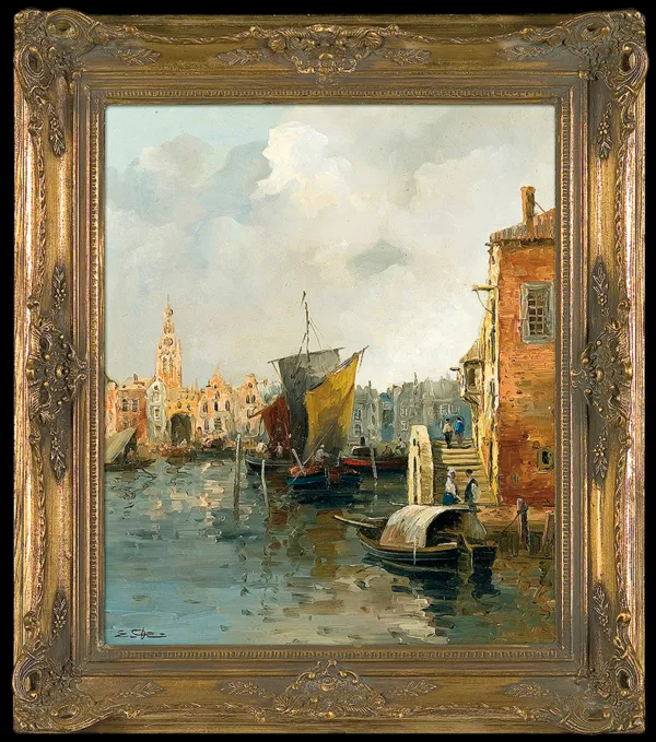 Erich Demmin, NAD STARYM KANAŁEM W AMSTERDAMIE