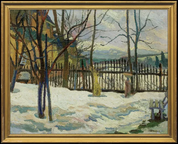 Stanisław Kamocki, OGRÓDEK ZIMĄ, 1925