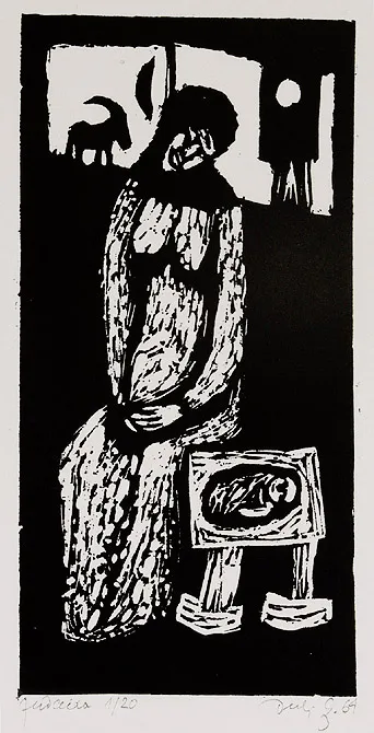 Jerzy Duda Gracz, Z cyklu „Judaica”, 1964