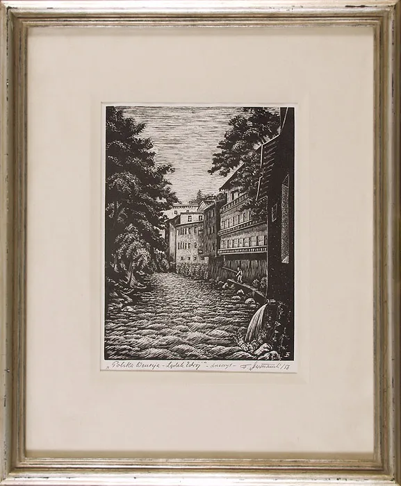 Tadeusz Dworzański, Polska Wenecja – Lądek Zdrój, 1956