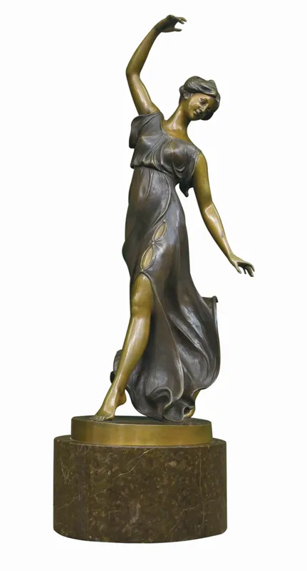 Rudolf Kuchler, TANCERKA, ok. 1900