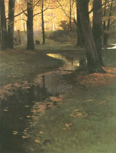 Apoloniusz Kędzierski, Struga w lesie