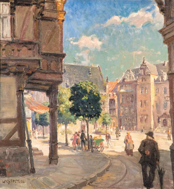 Walter Gemm, PLAC W HALBERSTADT, 1926