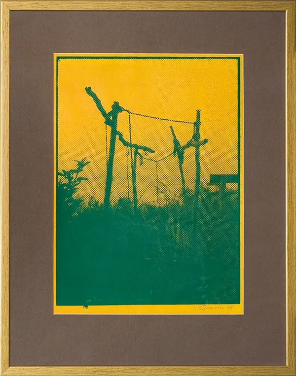 Jan Tarasin, W ogrodzie, 1978