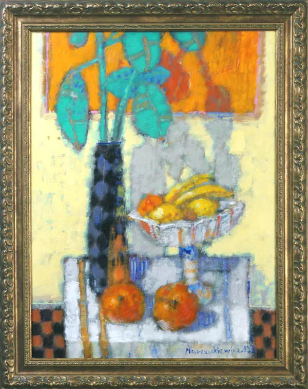 Adam Marczukiewicz, Martwa natura z fikusem, 2003