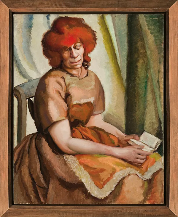Tamara Łempicka, RUDOWŁOSA, ok. 1922
