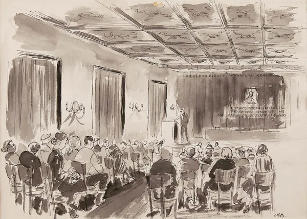 Maria  Bronikowska, Prelekcja, z cyklu Czasy PRL-u, lata 50