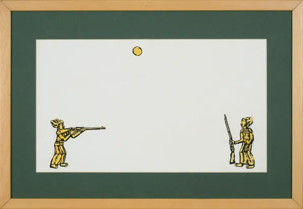 Roman Opałka, Ilustracja do książki Skamieniały statek, 1967