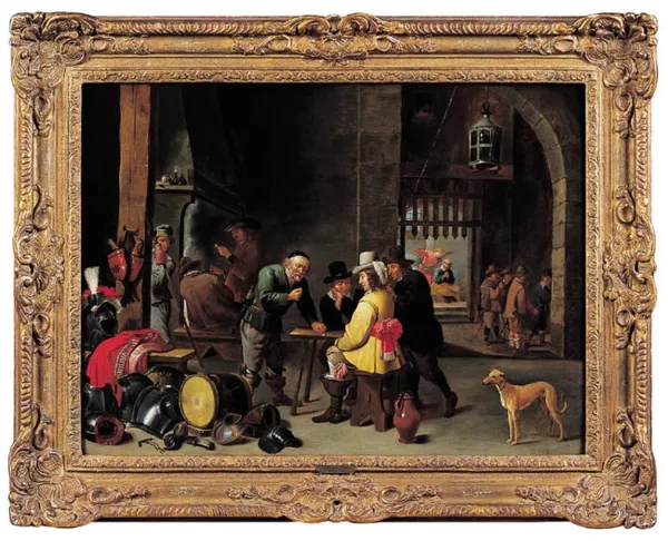 Cornelis Mahu, Kordegarda (Uwolnienie Św. Piotra), 1645