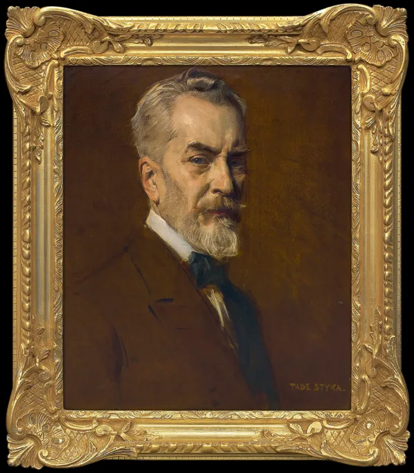 Tadeusz Styka, PORTRET LOUISA DE MEURVILLE, maj 1917