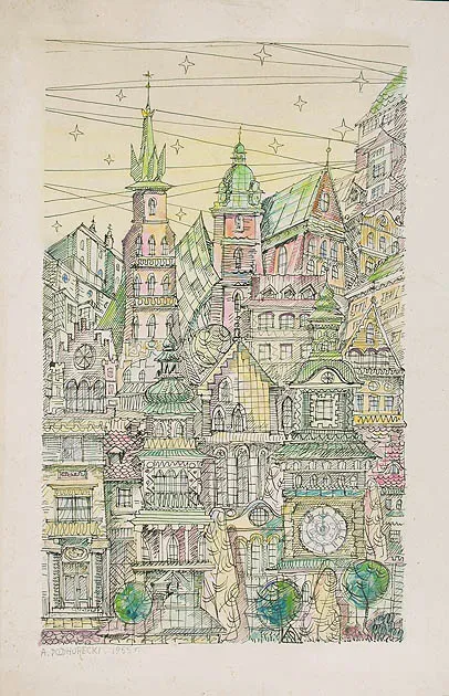 Adam Podhorecki, Wawel w pigułce, 1955