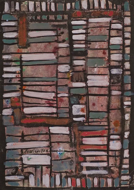 Jan Karczewski, Kompozycja, 1965