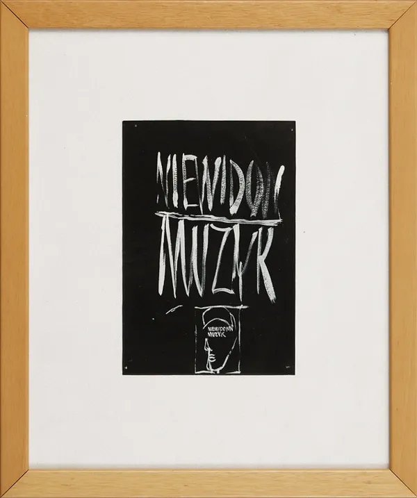 Roman Opałka, PROJEKT PLAKATU 