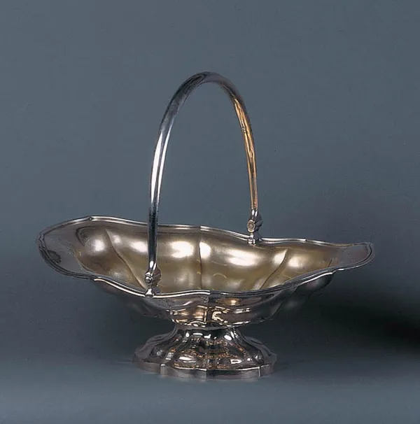 Autor nierozpoznany, Kosz - patera, 1861