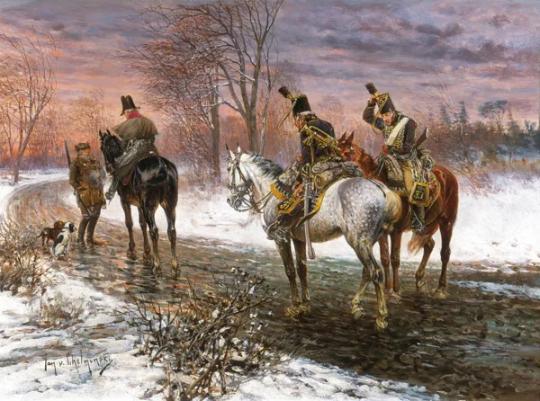 Jan Chełmiński, Pytanie o drogę, 1879