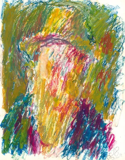 Jerzy Panek, AUTOPORTRET W KAPELUSZU, 1998