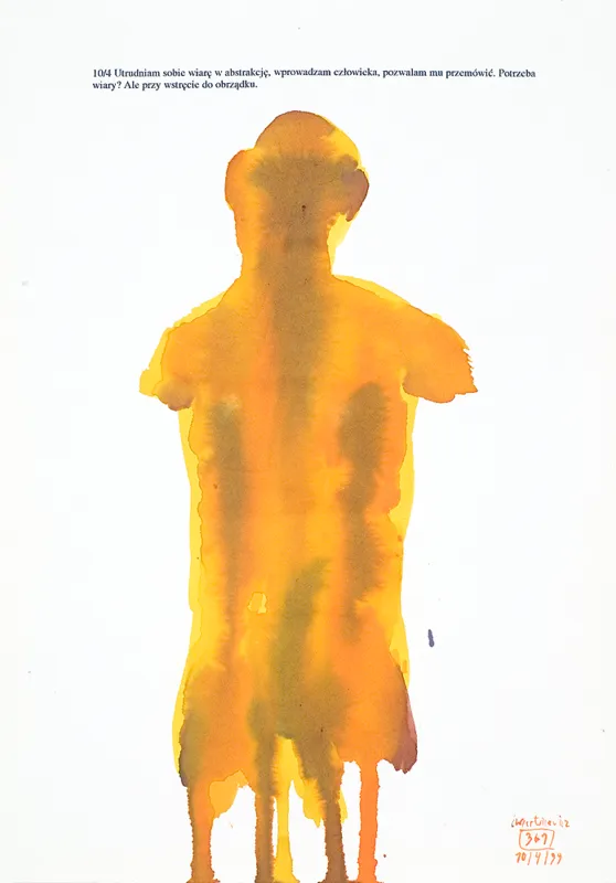 Wojciech Ćwiertniewicz, Bez tytułu (361), 1999