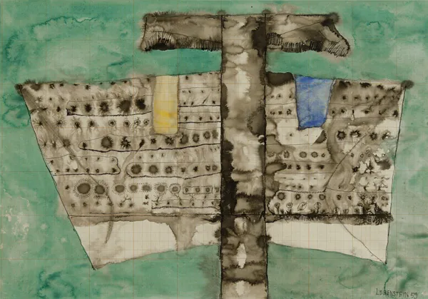 Jan Lebenstein, FIGURA OSIOWA, 1959