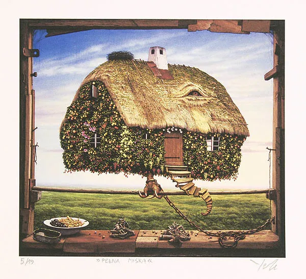 Jacek Yerka, Pełna miska