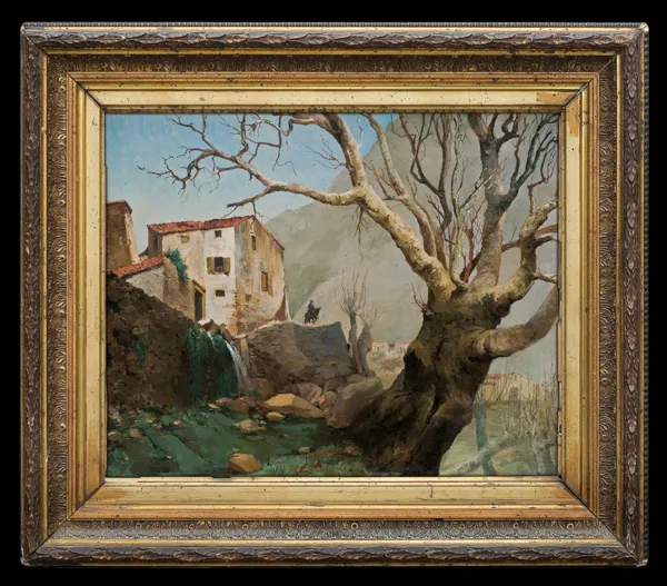 Hiacynt Alchimowicz, PEJZAŻ Z PIRENEJÓW