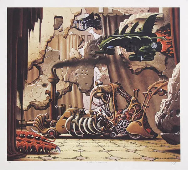 Jacek Yerka, Jeźdźcy chaosu, 1996