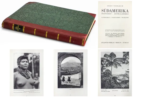 Autor nierozpoznany, ORBIS TERRARUM – SUDAMERIKA, 1931