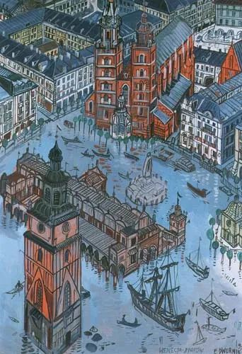 Edward Dwurnik, Wenecja - Kraków