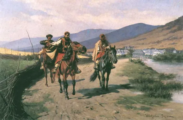 Władysław Szerner, Hucułki w drodze na wesele