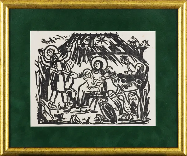 Tadeusz Makowski, Kantyczki – Ptakowie leśni, 1924