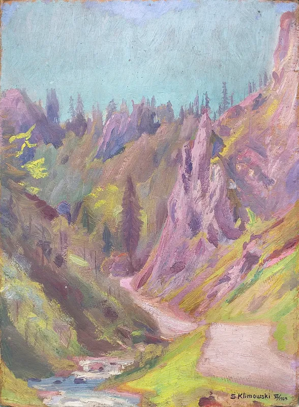 Stanisław Klimowski, Dolina Strążyska, lipiec 1929
