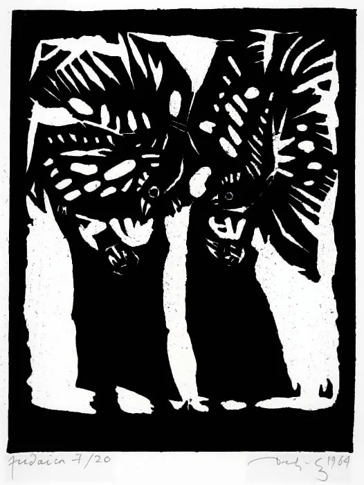 Jerzy Duda Gracz, Z cyklu „Judaica”, 1964