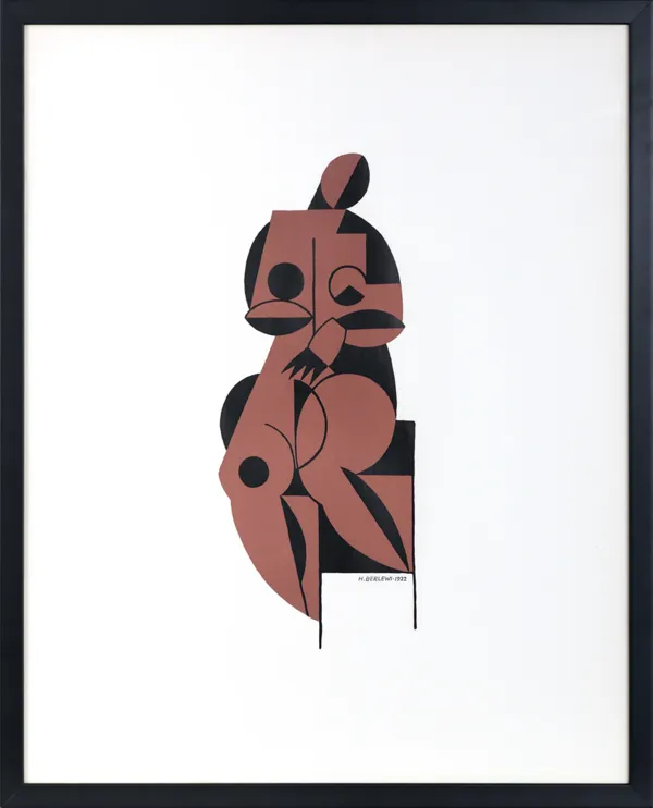 Henryk Berlewi, Akt, 1922