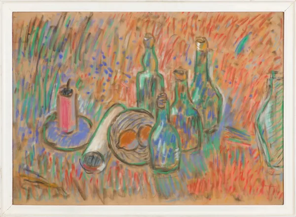 Wacław Taranczewski, Martwa natura z butelkami 